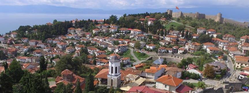 Chardak Apartments Ohrid Bagian luar foto